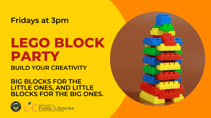 Lego Block Party - Irvine University Park Library | OC Public